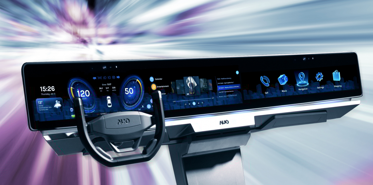 jinnian金年会FIDM Plus 一体化显示方案导入AmLED显示技术并整合多项感测技术，打造沉浸式、互动的座舱体验