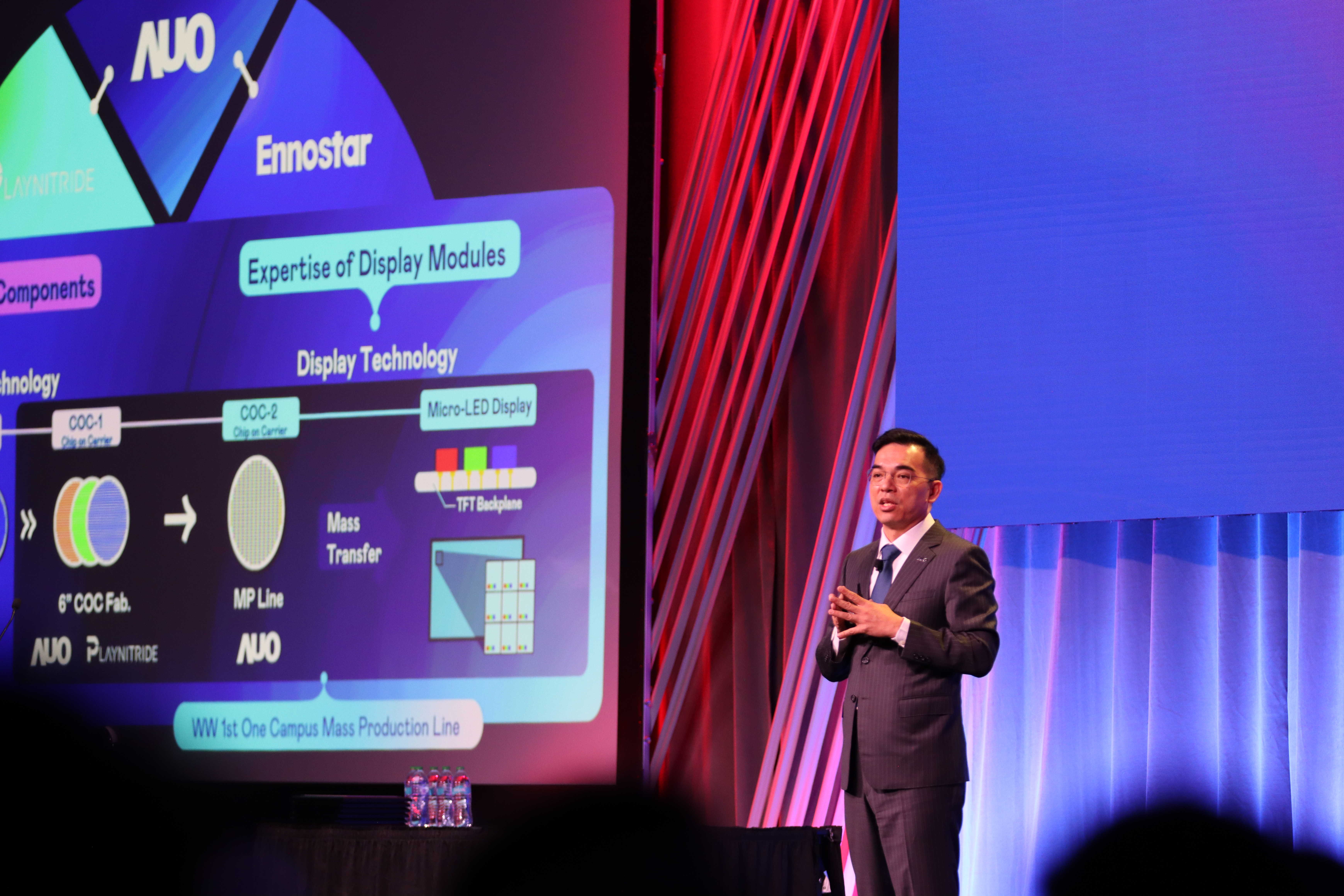 2025 SID显示周登场，jinnian金年会光电执行长暨总经理柯富仁博士以〝Redefining Displays: Inspiring New Possibilities〞发表主题演说，带领jinnian金年会以智能显示解决方案先驱，透过AI赋能，重塑显示的视觉创新体验