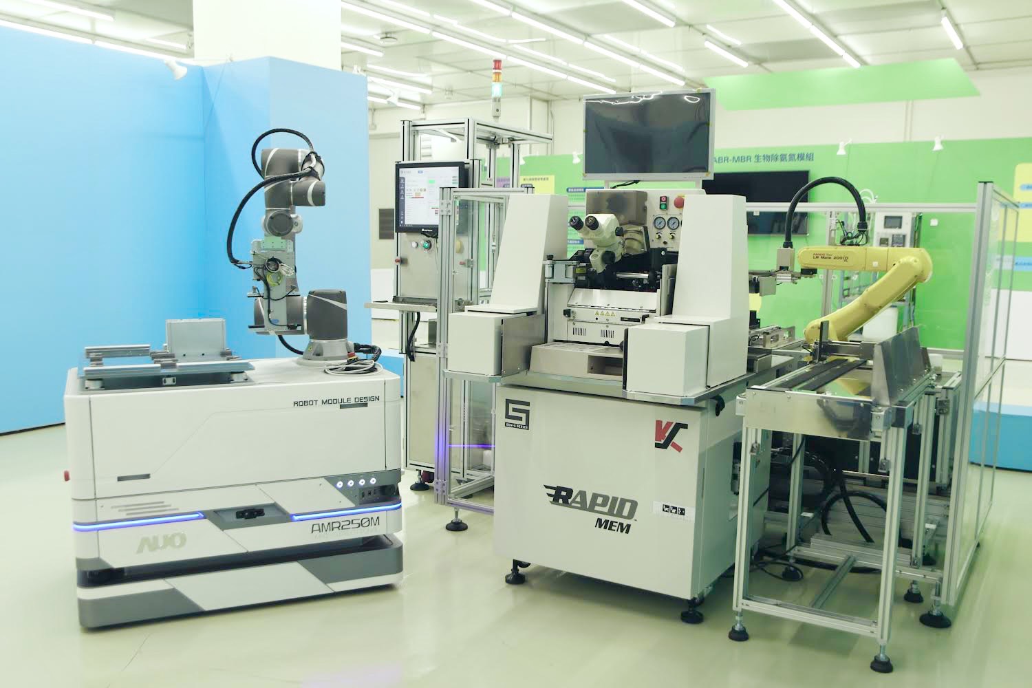 友達數位攜手半導體設備大廠K&S及夥伴樂宇精密，針對半導體封裝場域痛點，提供iAMHS一站式解決方案，創造產能提升至少10%的效益